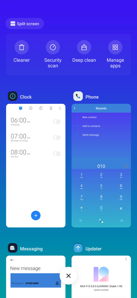 night view screenshot