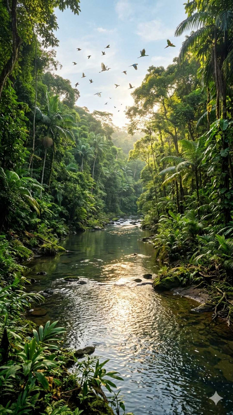 River Through Jungle screenshot