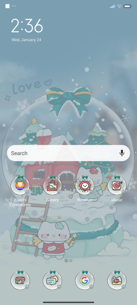 Christmas Crystal screenshot