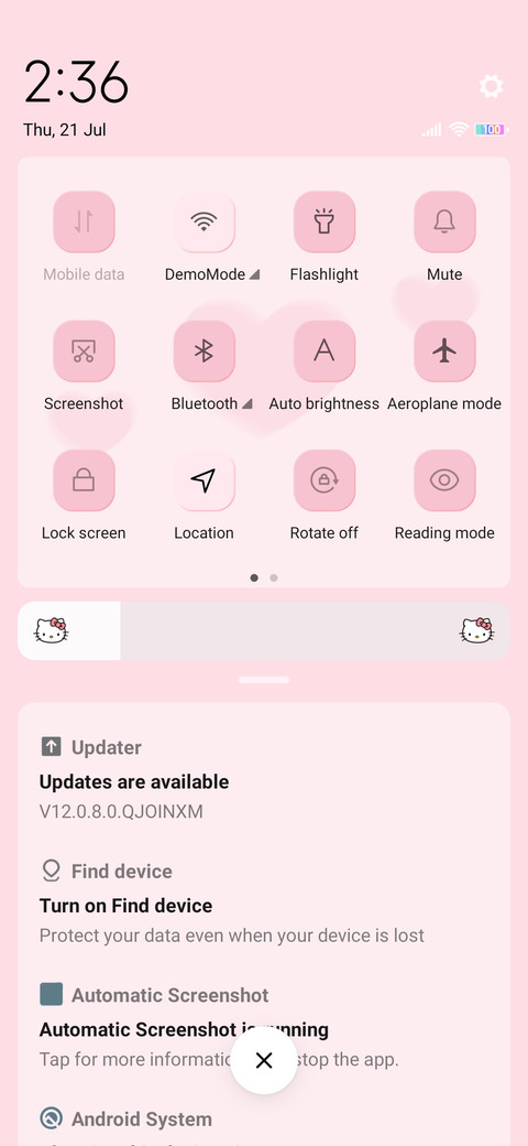 Hello Kitty crit screenshot