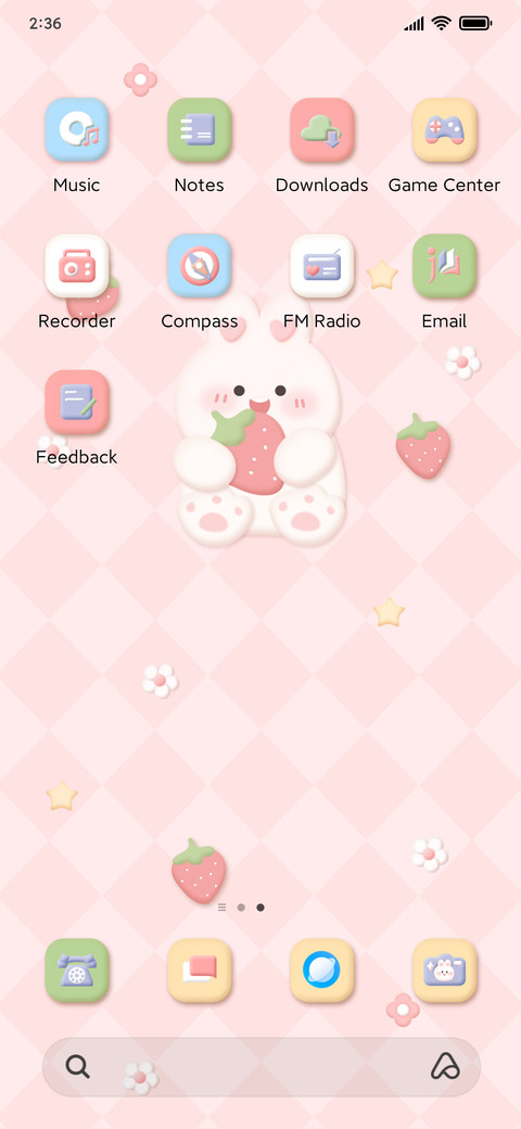 Creamy Cute Bunny screenshot