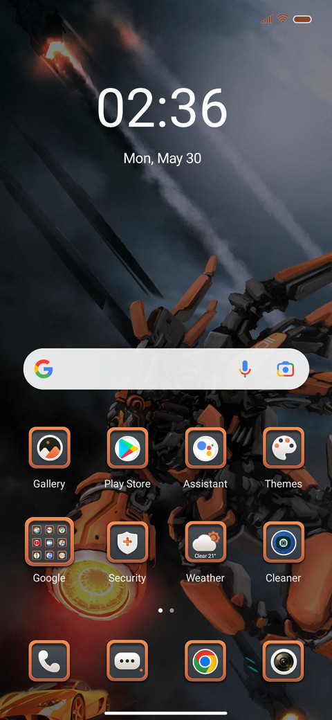 Mecha Warrior screenshot