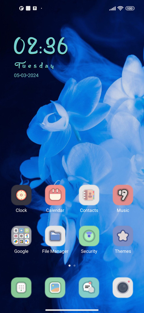 Blue Hair screenshot