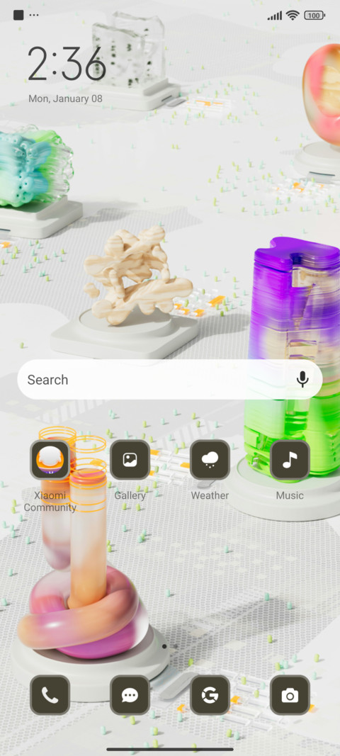 Glass Novoto screenshot