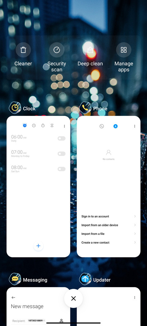 rain lights screenshot