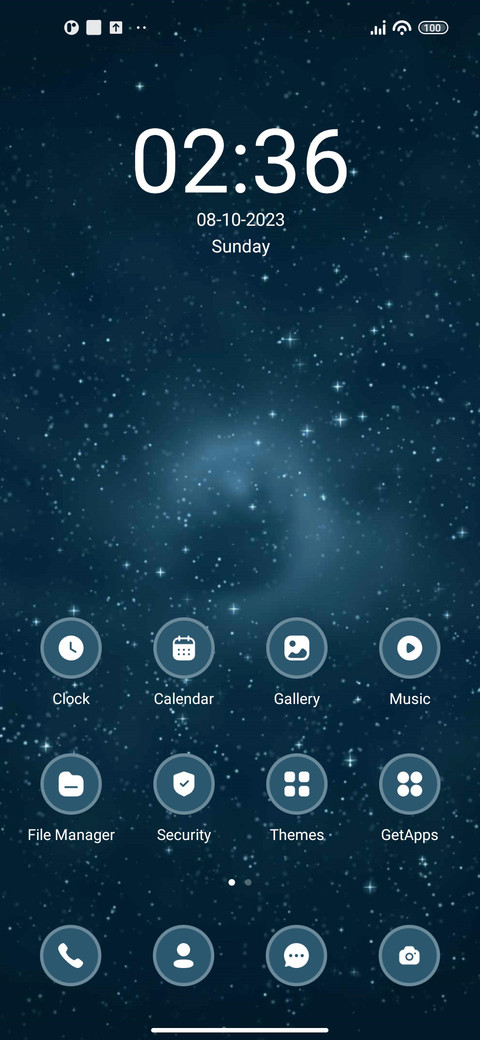 Abstract Dark screenshot