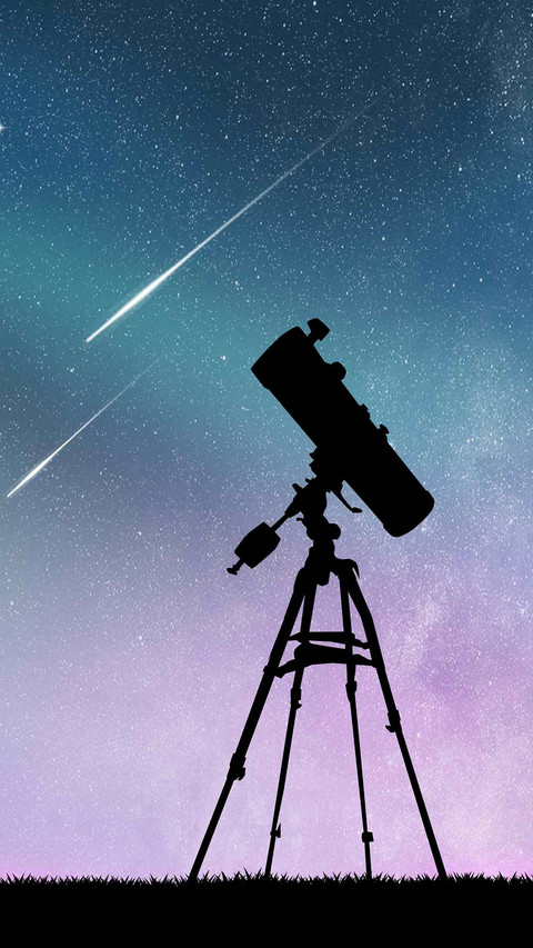 Night sky and starry sky screenshot