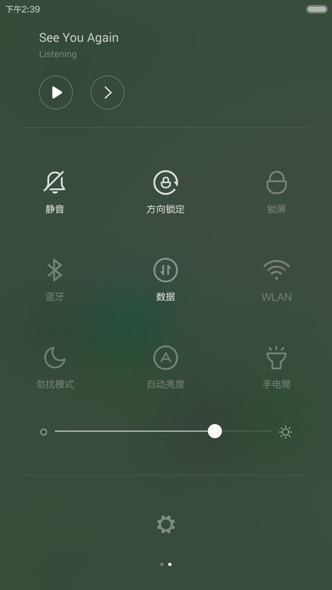 浅绿主题 screenshot