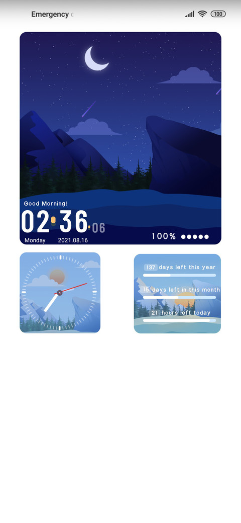 Day  night scenery screenshot