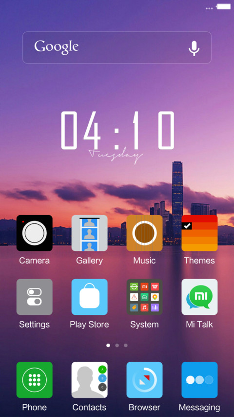 iOS weave screenshot