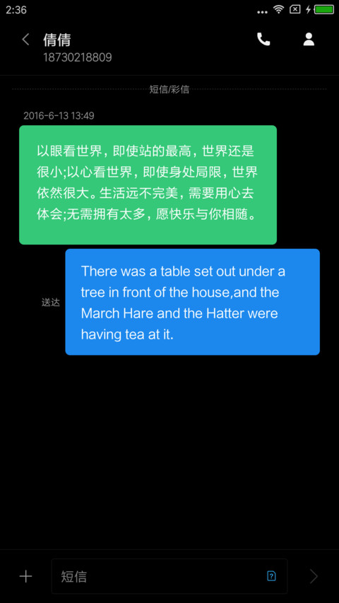 蓝魅  简黑 screenshot