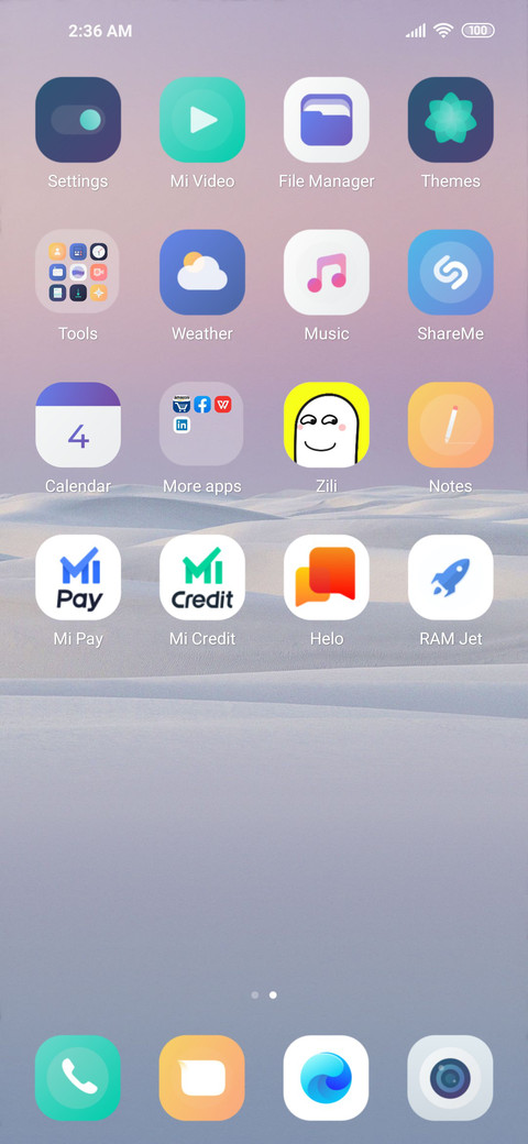 Sunset screenshot