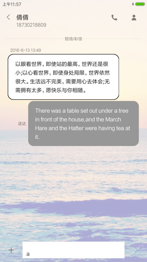 夕阳下的邂逅 screenshot