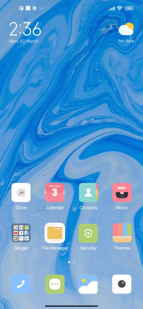 blue miix screenshot