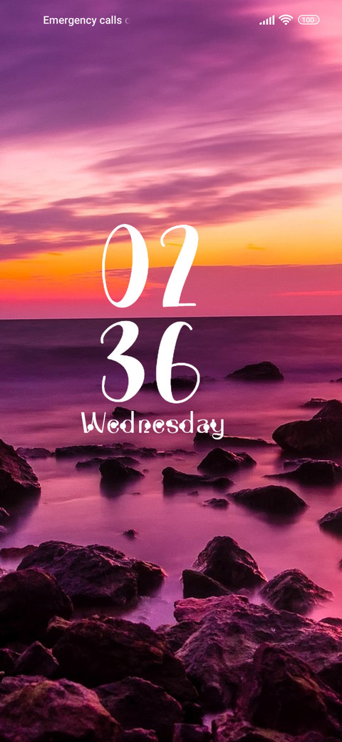 Beach in Spring screenshot