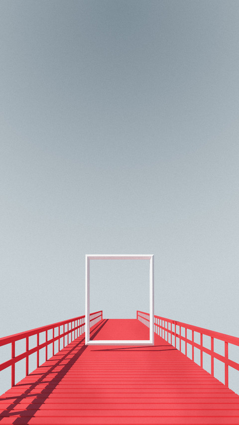 简约红白灰 screenshot