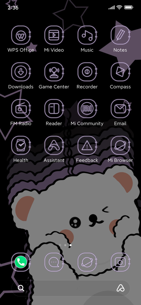 Gradual Cute Bear screenshot