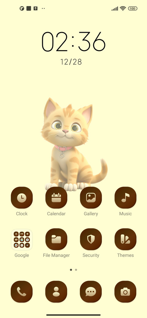Vibrant Cat screenshot