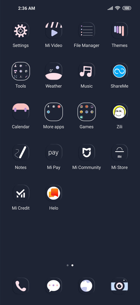 Starry gravity screenshot