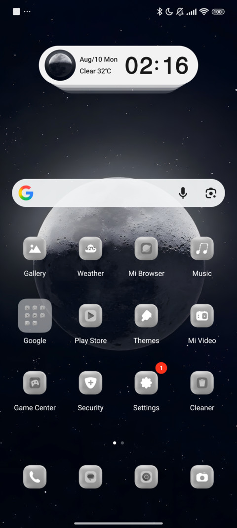 Moon screenshot