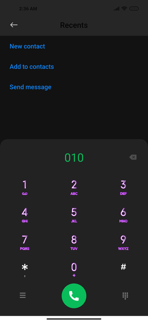 Neon Quote screenshot