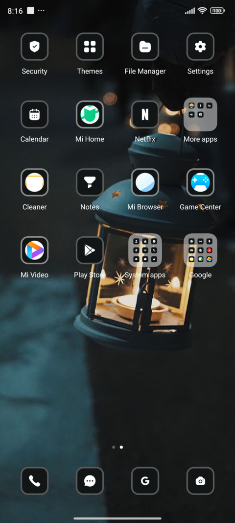 Snowy Lamp screenshot