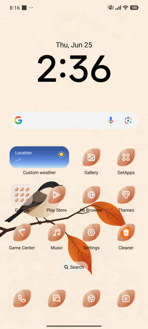 Autumn Bird screenshot