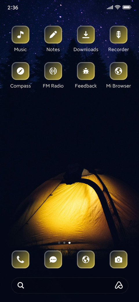Tent screenshot