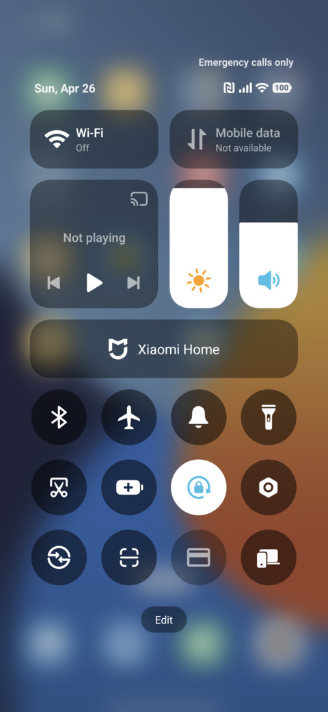 Blue Orange Mist screenshot