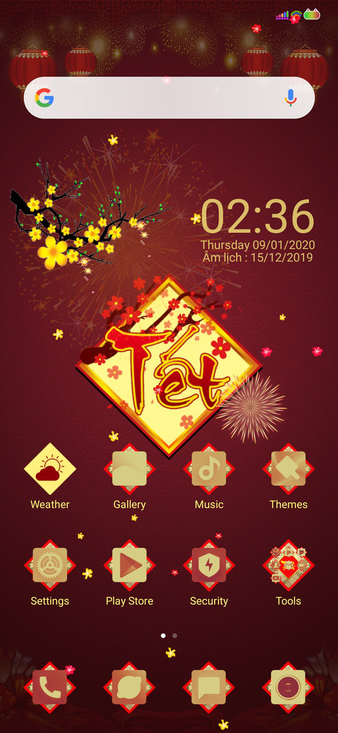 Happy New Year 2020 screenshot