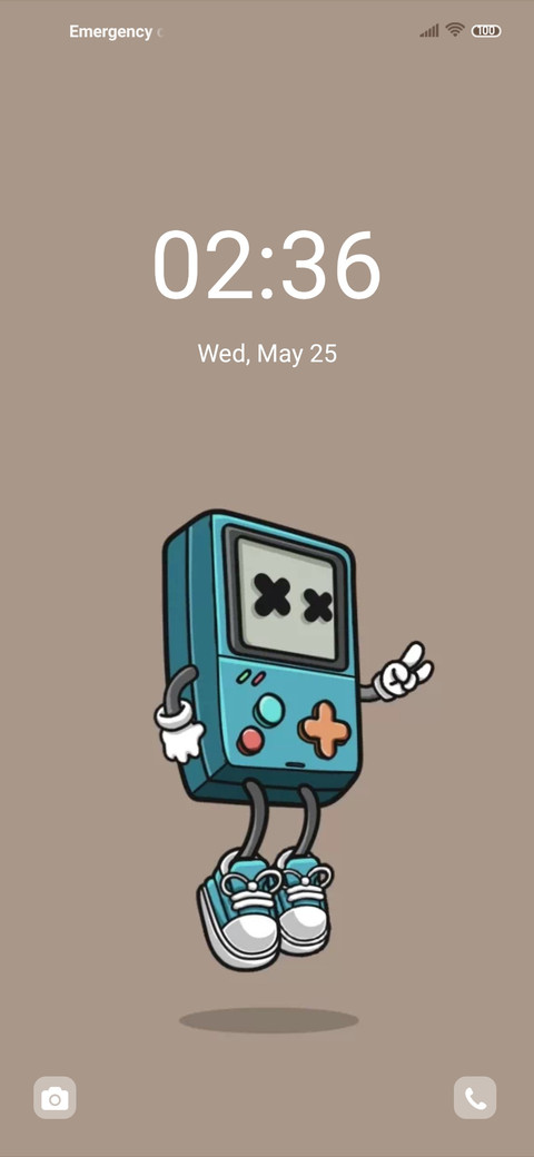 Trend game console screenshot