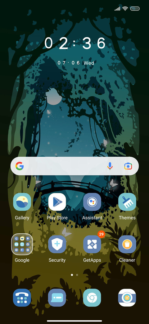 Paper art screenshot