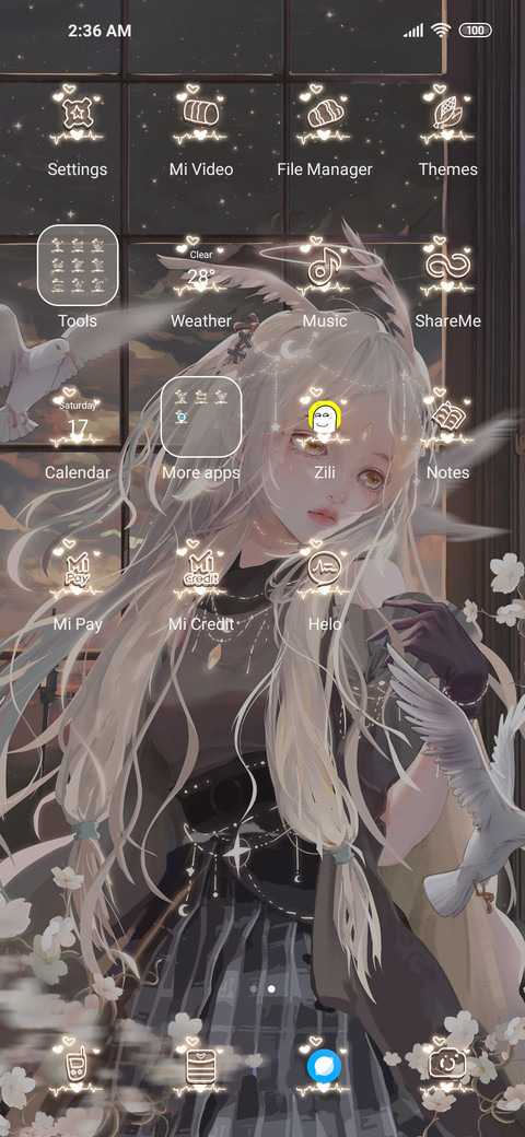 Goddess and Dove screenshot