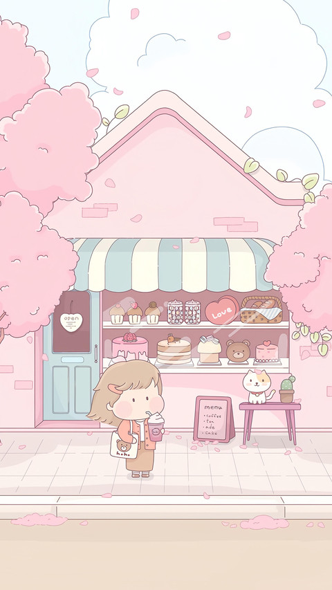 治愈系软萌插画-锐景创意 screenshot