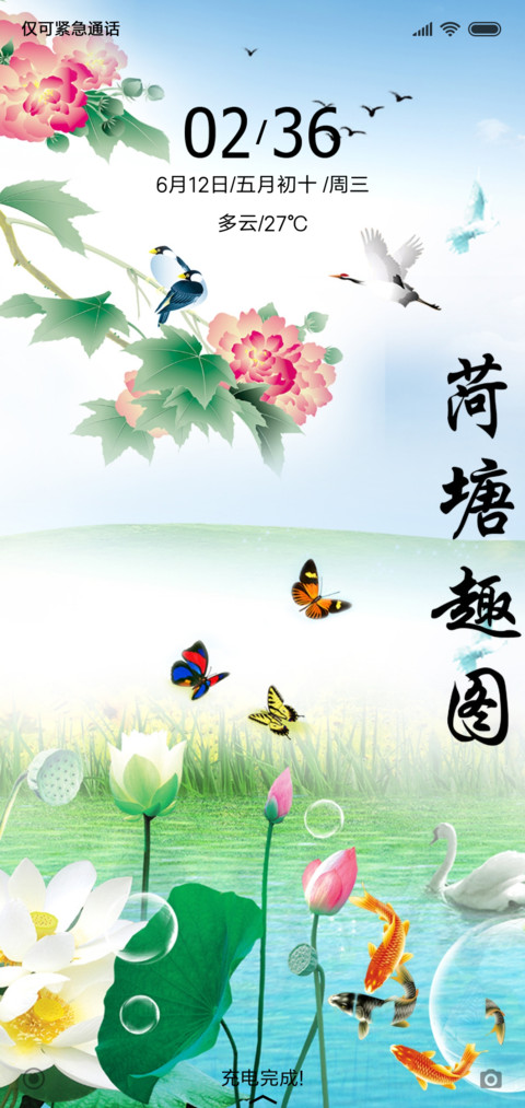 荷塘趣图 screenshot