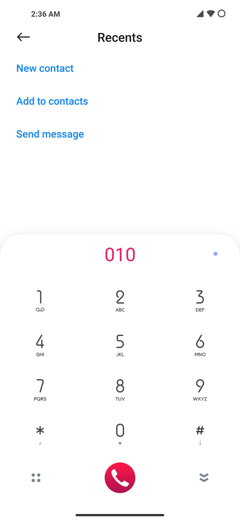 Android R screenshot