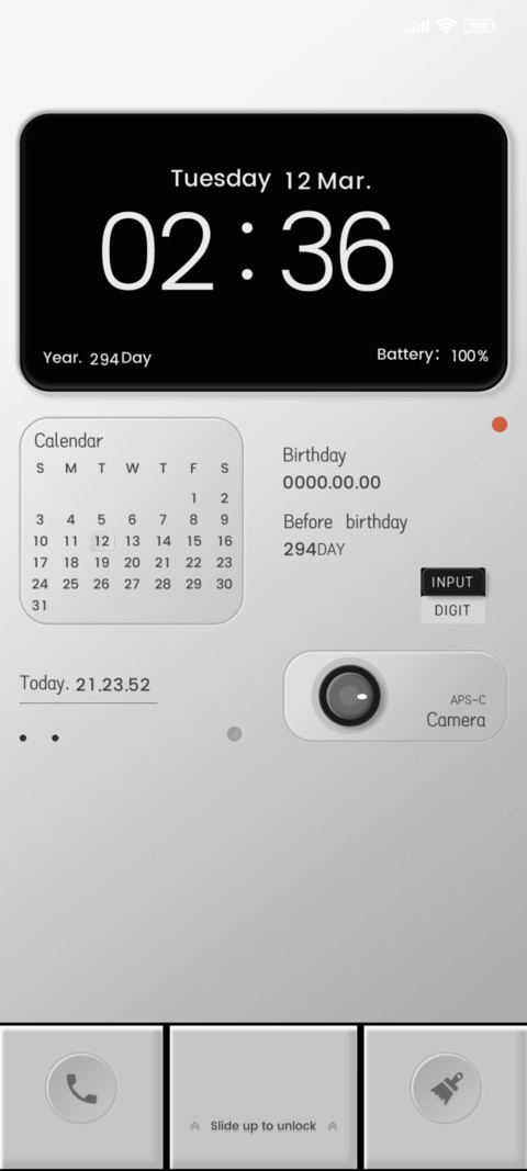 Gray analog screenshot