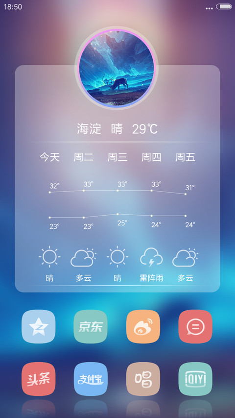 【好评返现】4D静守时光【4D下雨流星特效+自定义头像】 screenshot