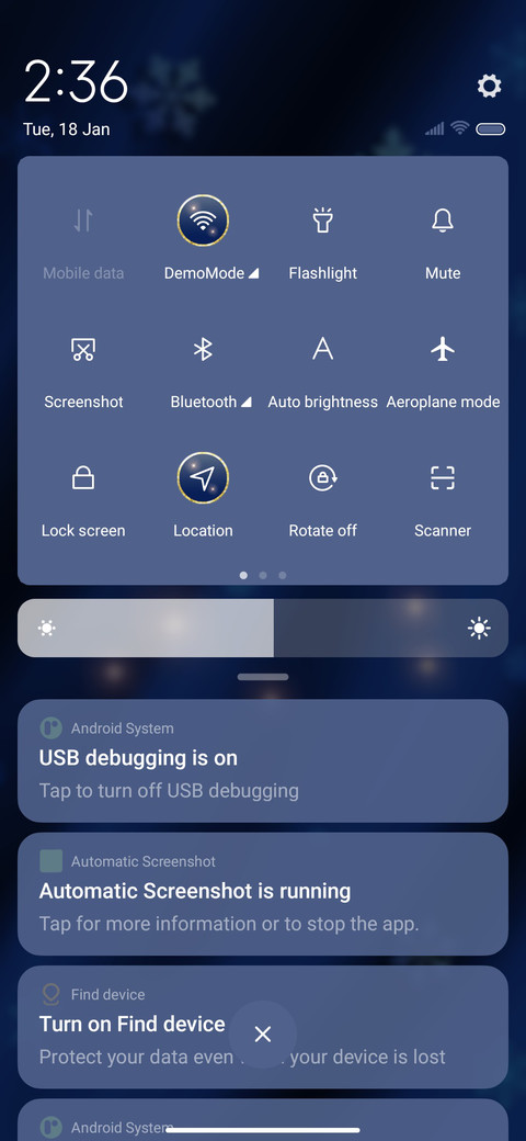 Satin texture screenshot