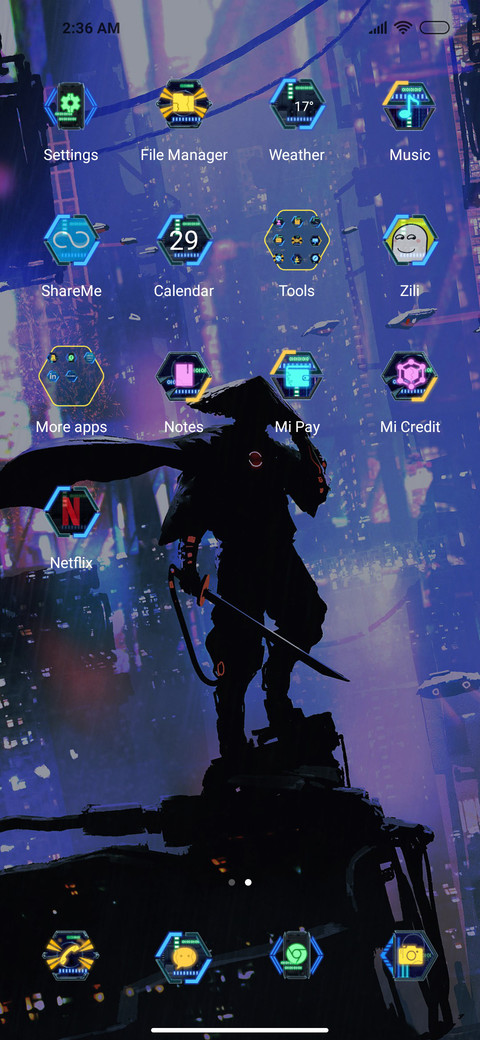 Cyber warrior V screenshot