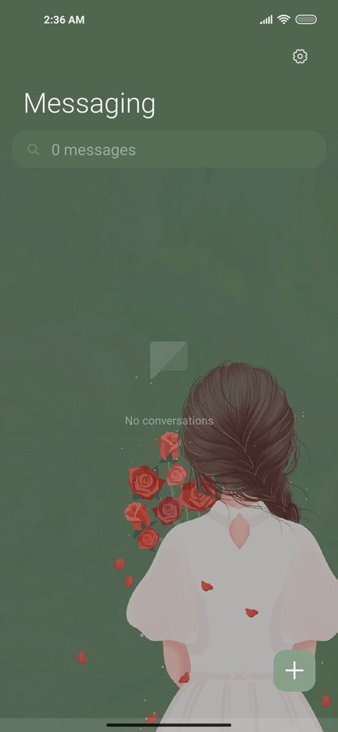Motivational girl screenshot
