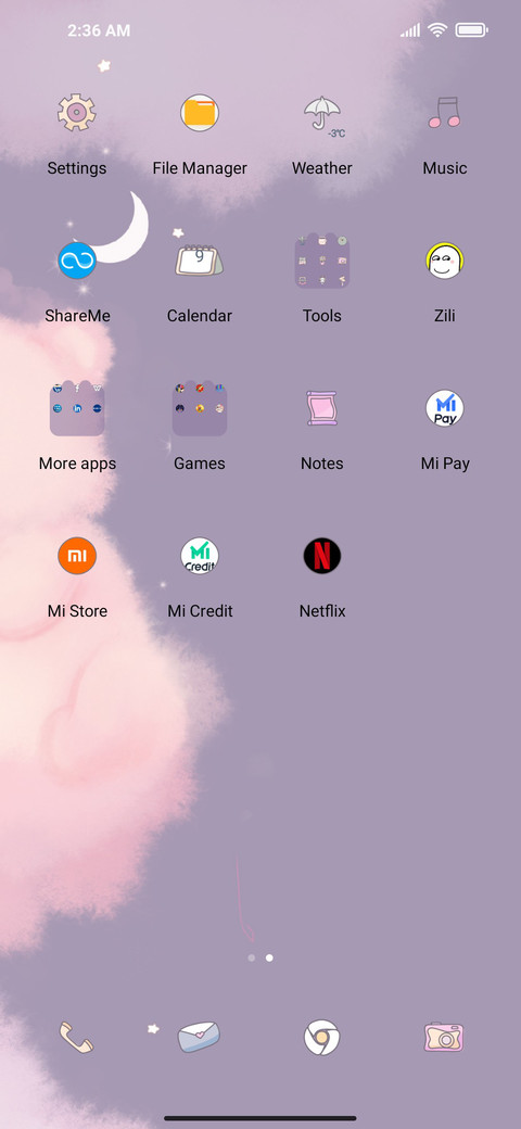 Cloud cutie screenshot