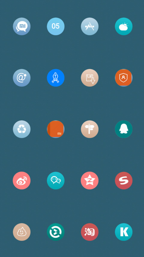 简约圆 screenshot