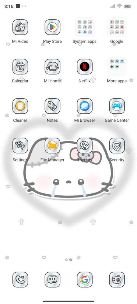 Sad little cat screenshot