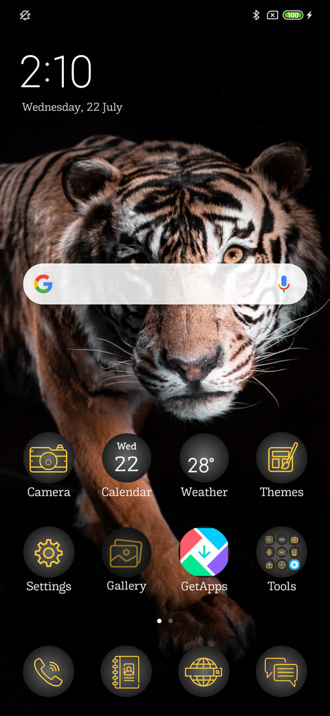 Tiger - Dark_3MDS screenshot