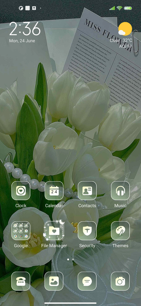 Vitality of spring screenshot