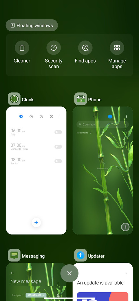 Green bamboo screenshot