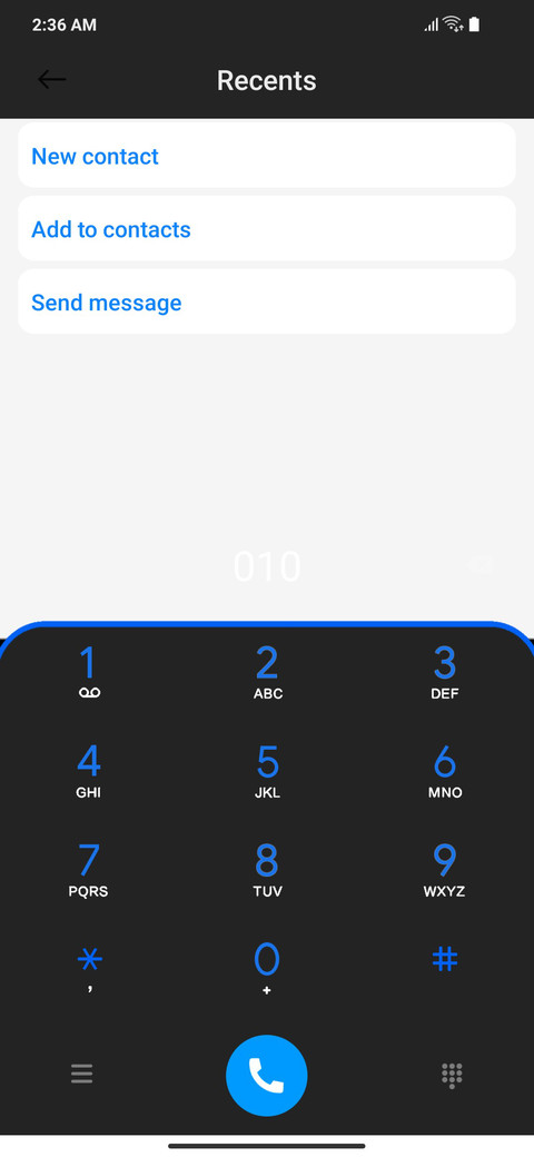 Experience  Black screenshot