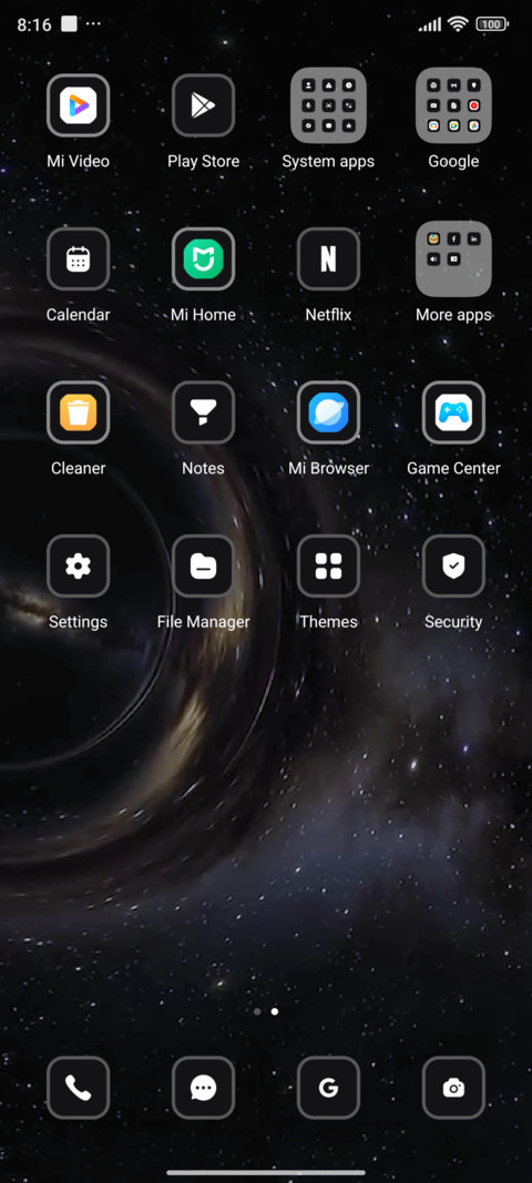 Black Hole screenshot