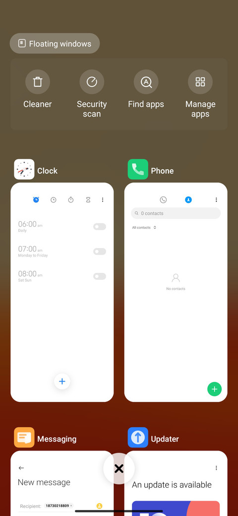 Virtual screenshot
